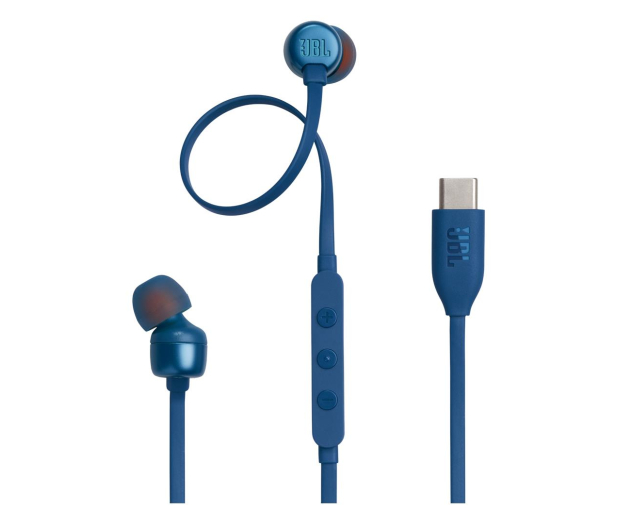 JBL Tune 310C USB-C Niebieski T310CBLU - 1312226 - zdjęcie 4